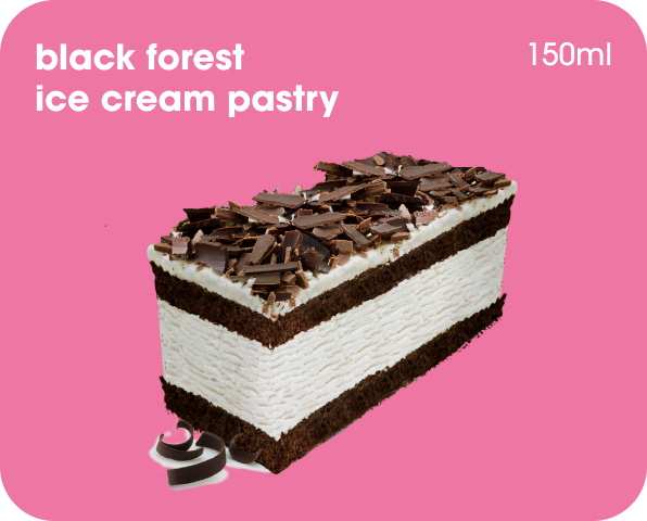 black forest pastry